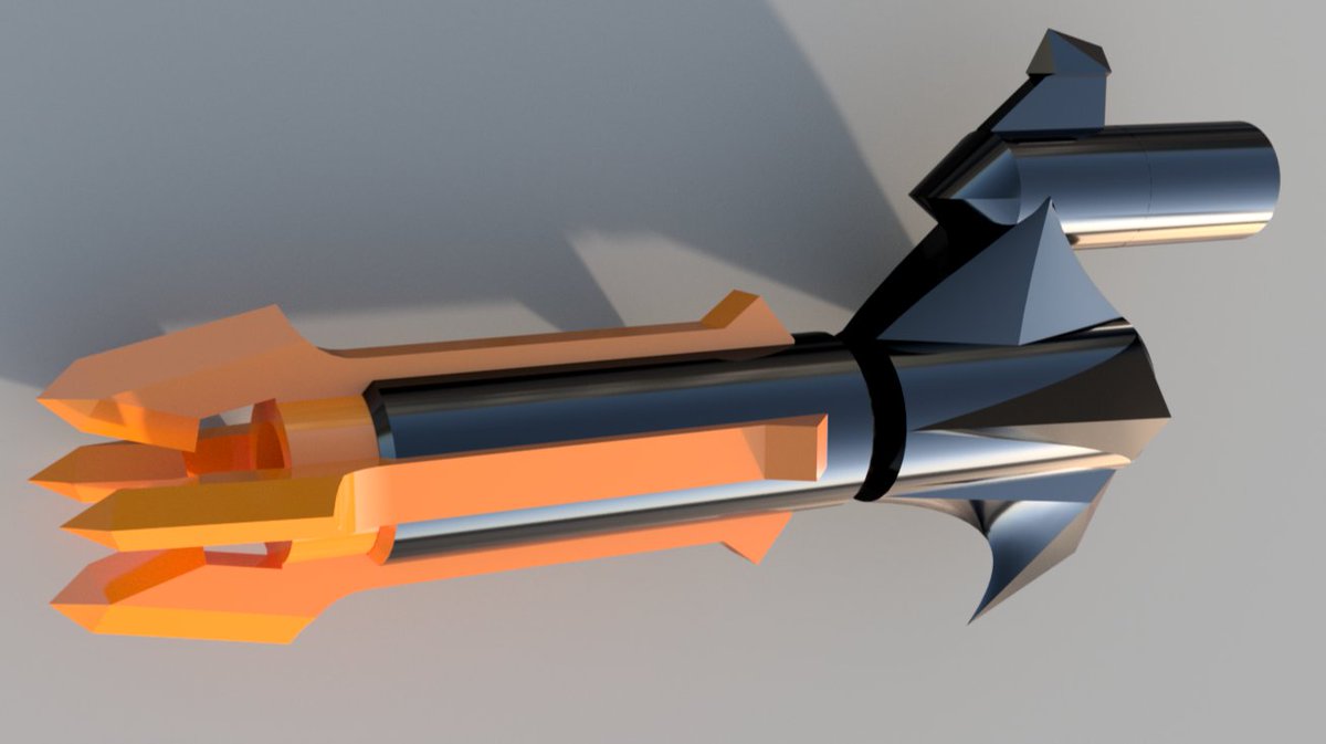 Muzzle for the #ReaverVandal from #Valorant is modeled! This piece was pretty challenging to create and took a long time to finish, but the effort was worth it! Orange tip to comply with #PaxEast cosplay rules. Video clip tomorrow. #props #propmaking #3Dmodeling #FredCosplay22