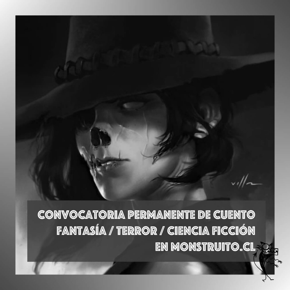 #convocatoria #cuento de #terror y más, revisa las bases en monstruito.cl