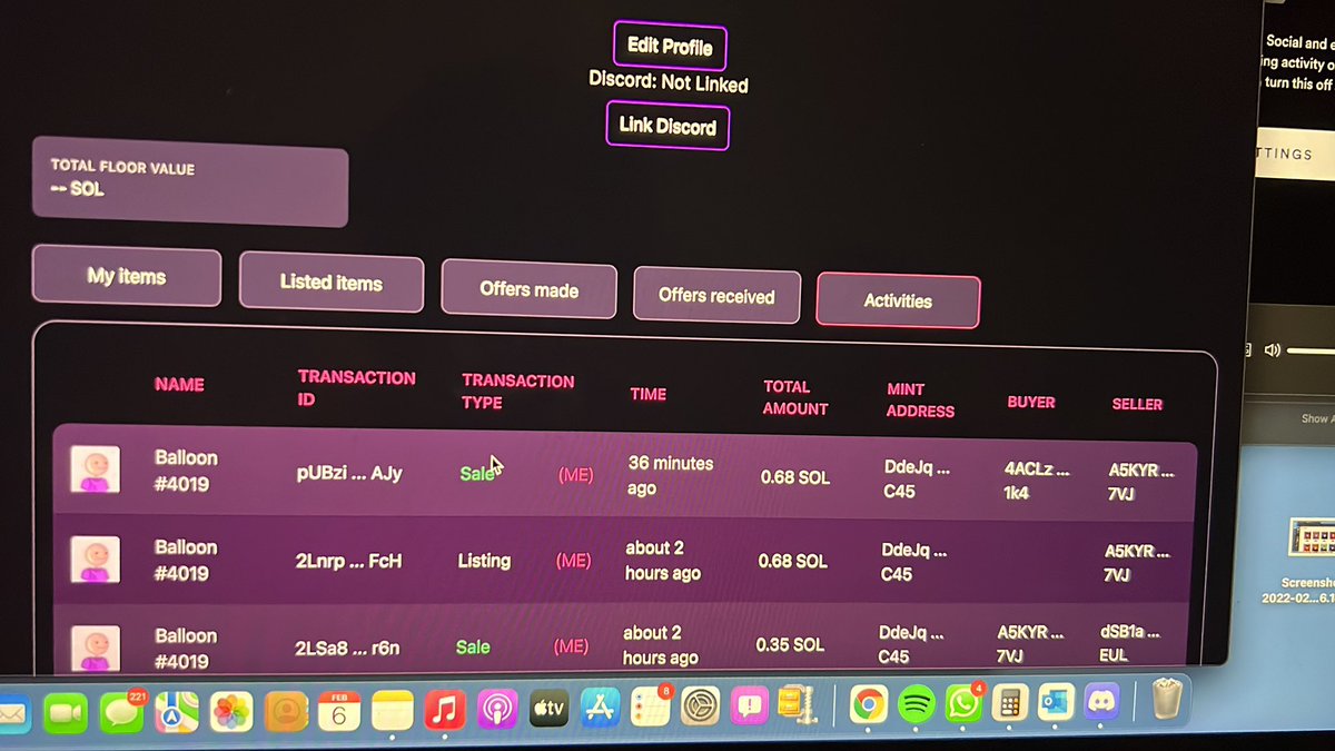 martdrop2's tweet photo. @BlueTerraNFT Sold at 0.68 bought at 3sol 💔🥺 https://t.co/WcOCcTzf4L