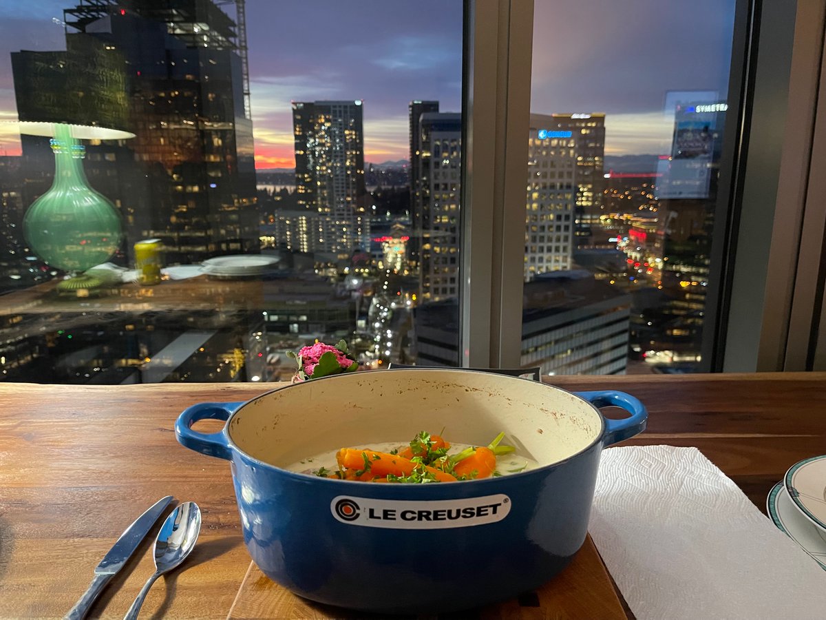 This year's New Year's Resolution was to learn French Cooking. 

This weekend I made Blanquette de Veau (basically Veal Casserole).  It was pretty good. 

Thanks <a href="/FrenchCookingAc/">French Cooking Academy</a>!