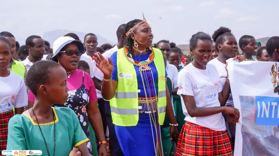 KenyaChildFund's tweet photo. Celebrating the International #ZeroToleranceDay at Uaso Girls Secondary School,Samburu East.
Theme:Accelerating Investment to End FGM.
#InvestDontRest 
#UNICEF 
#AntiFGMBoard 
#MenEndFGM
#TSP https://t.co/fCUZldfABC