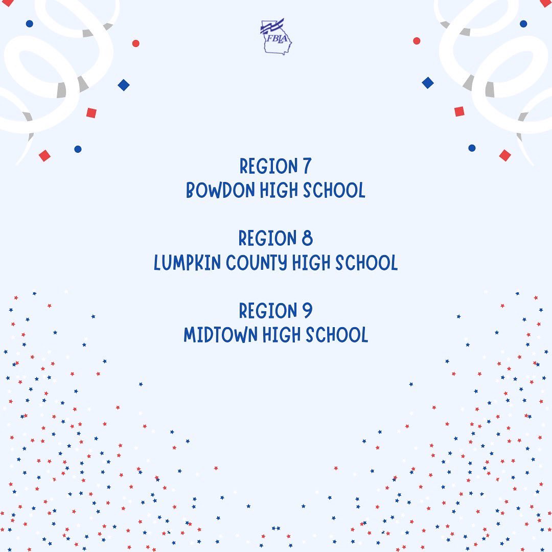 georgiafbla's tweet photo. Congratulations to our 2022 Region Sweepstakes Champions! https://t.co/PrjXPw95yj
