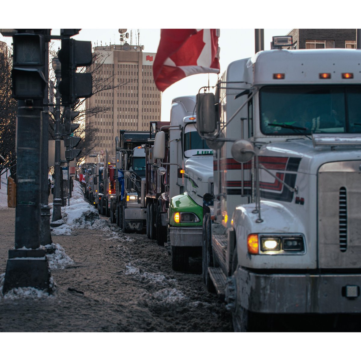 Manifestation devant le Parlement de la Ville de Québec, le 5 février 2022 #villedequebec #manifestation
