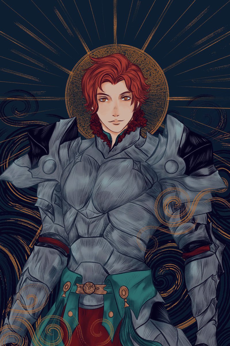 Yeah he is my fav boi after Claude 

#SylvainJoseGautier #fe3h #sylvain #FireEmblemThreeHouses #greekgod #procreateart #NintendoSwitch #Procreate #FireEmblem #FE3H #FE3Houses #illustration #ArtistOnTwitter #Illustrator #graphic #Nintendo