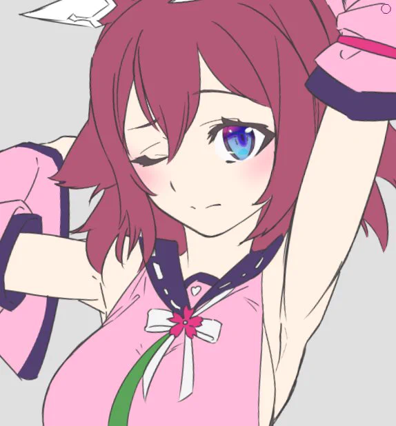 サクラチヨノオー描き途中 #ウマ娘 