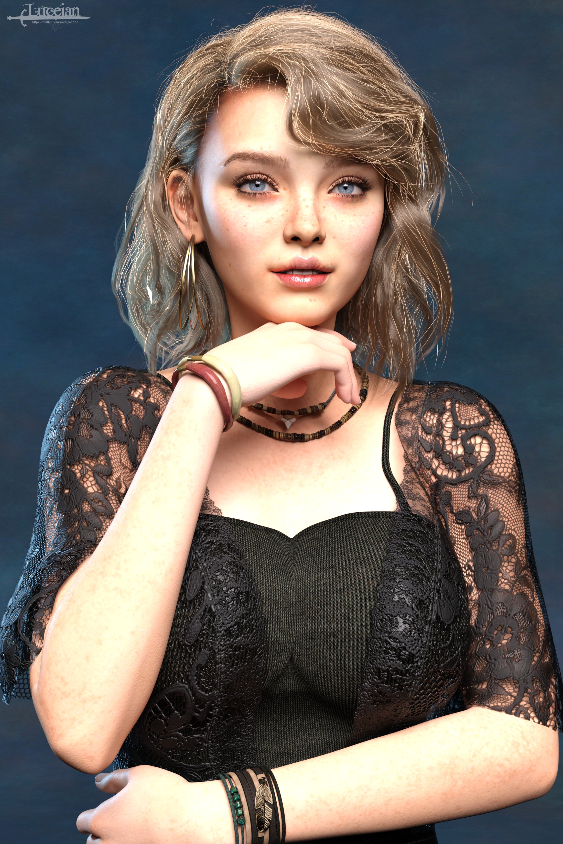 Luceian on X: “Sarah Miller Portrait (adult) wanted to do a spin 