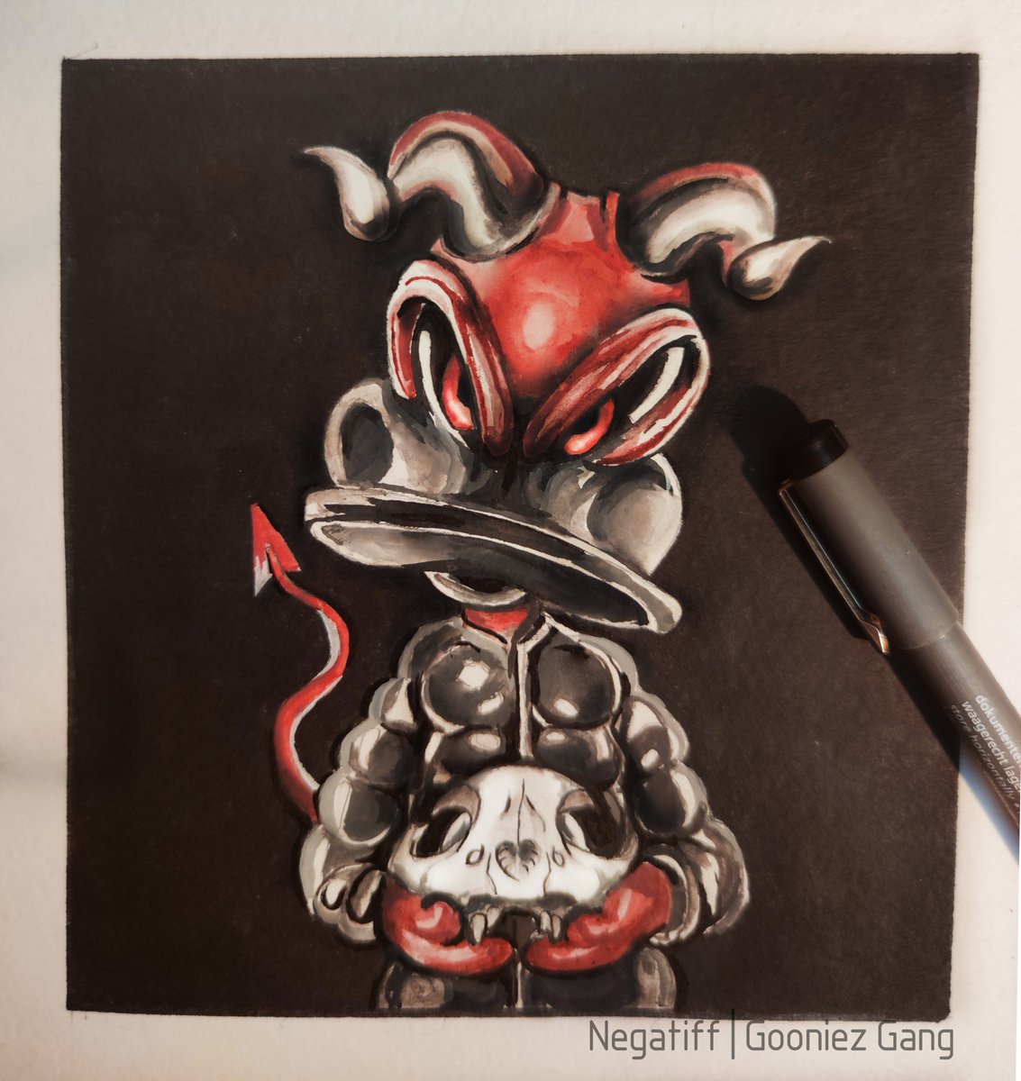 Negatif4k's tweet image. I am happy to be part of this wonderful project 
@GooniezNFT I have done a great job and I ask you to appreciate it. @NftRaiderz @GgStormy @YugiTheCrypto #GETGOONED #chaoschallenge #GooniezGangNFT