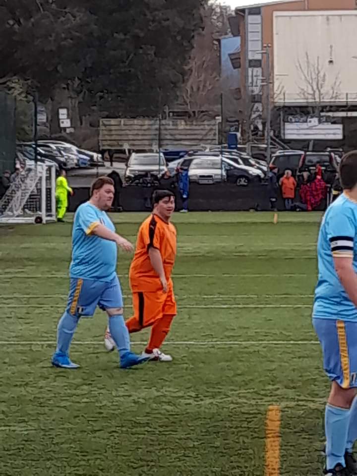 A cracking but windy afternoon with this dude <a href="/BenMart_baller/">Ben Martin</a> playing for <a href="/Inclusive66/">Inclusive Brendon 66 Football Club</a>. 3 matches, 1 draw and two wins against competitive Portsmouth and AFC Totton teams all played in fantastic spirit and with smiles on faces. this is what football's about #inclusive