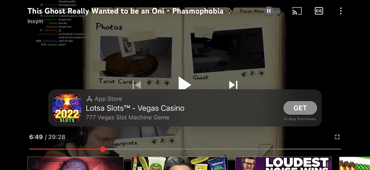 ZeusWolf45's tweet photo. Hey @YouTube @Apple Why is this happening? Looks like Lotsa Slots is hacking haha
#WTF #Hacks #YouTube #Apple #iPhoneProblem #YouTubeAppGoneWrong #Help #BugFix #LotsaSlots https://t.co/6Pg2gsaOWK