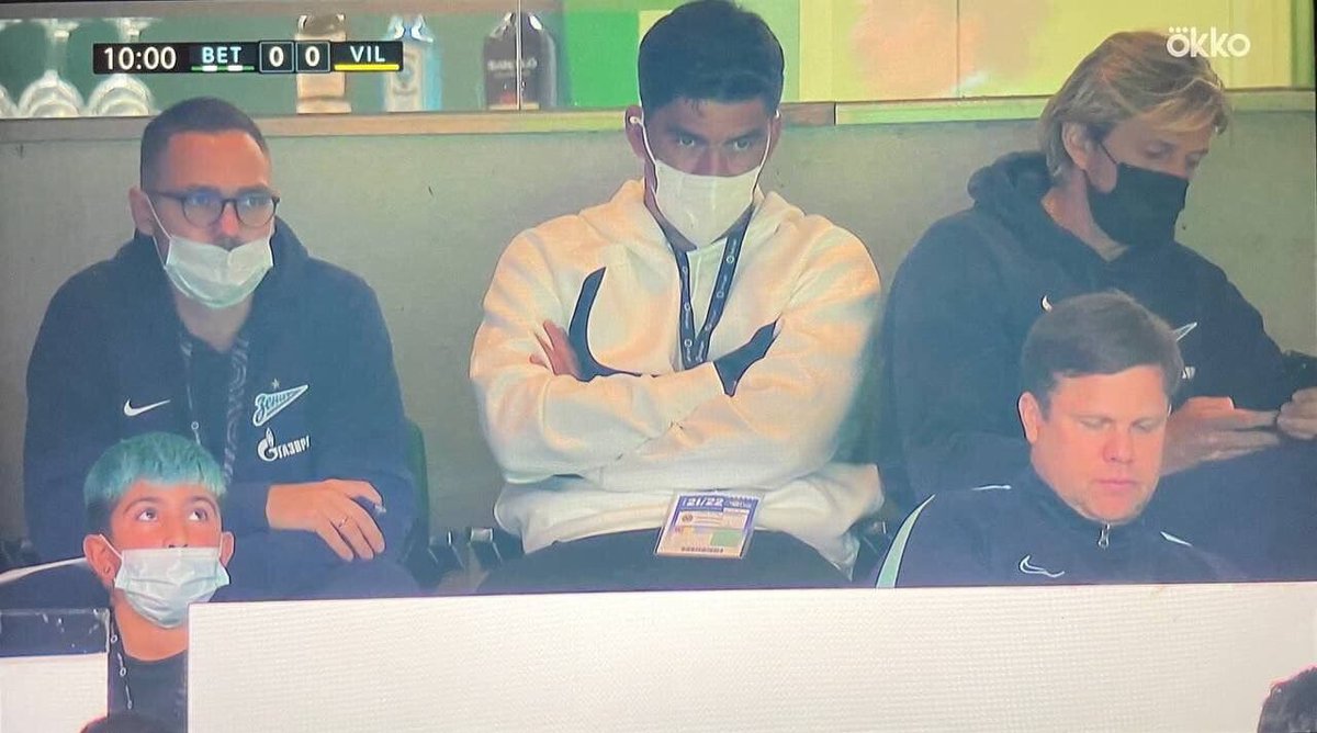 Знакомые лица на сегодняшнем матче «Бетиса»