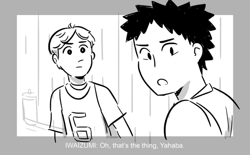 6 - Oh No

A scene from my all-time fav kyouhaba fic Imprinting On You, by starstruckdove on ao3. I had a lot of fun with the expressions on this one!

#Feboardary #Storyboard #Haikyuu 
