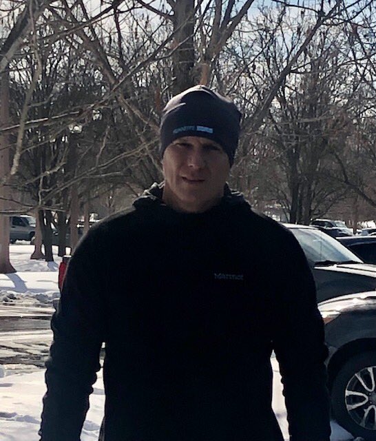 Finally made it out for a run. Slushy, but scenic. #forestpark