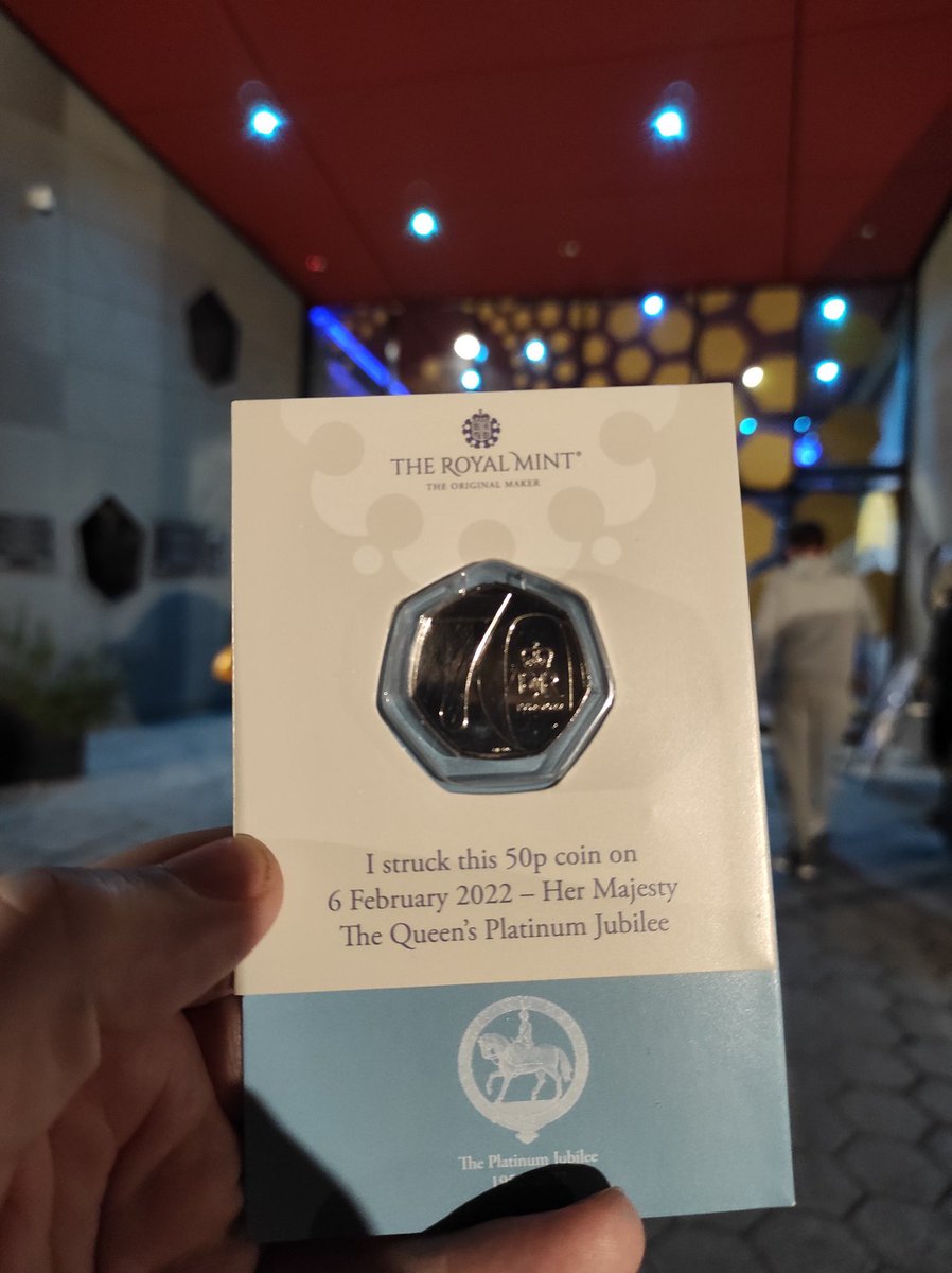 Strike Your Own! #Jubilee 50p at <a href="/RoyalMintUK/">The Royal Mint</a>