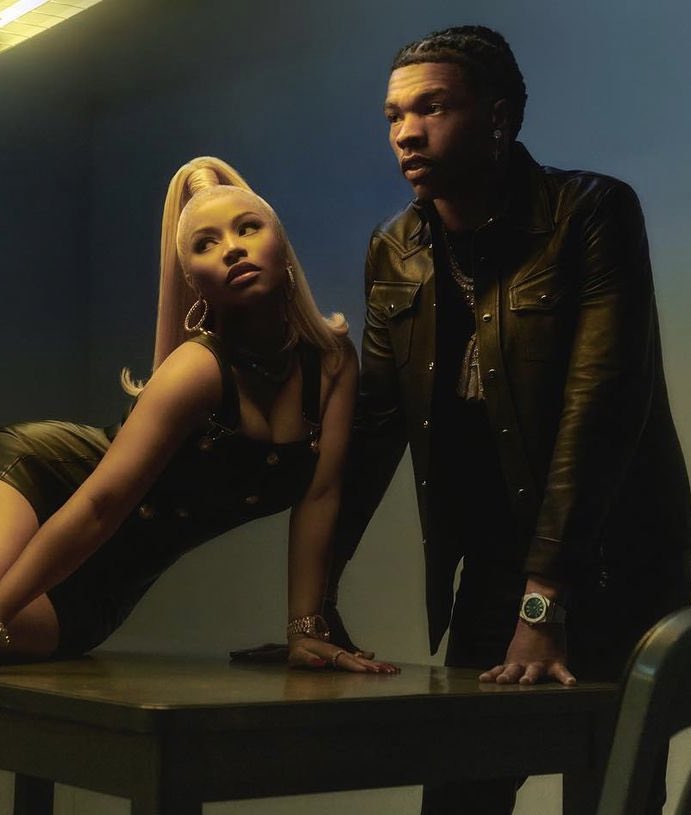 Nicki Minaj reveals that Papa Bear’s real name is hidden in her newest release “Do We have a Problem” via IG live