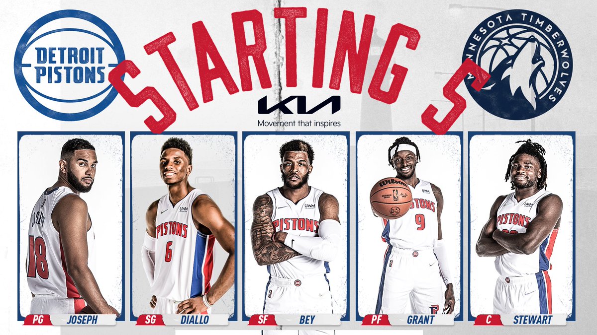 Pistons vs. Timberwolves Playbyplay, highlights and reactions