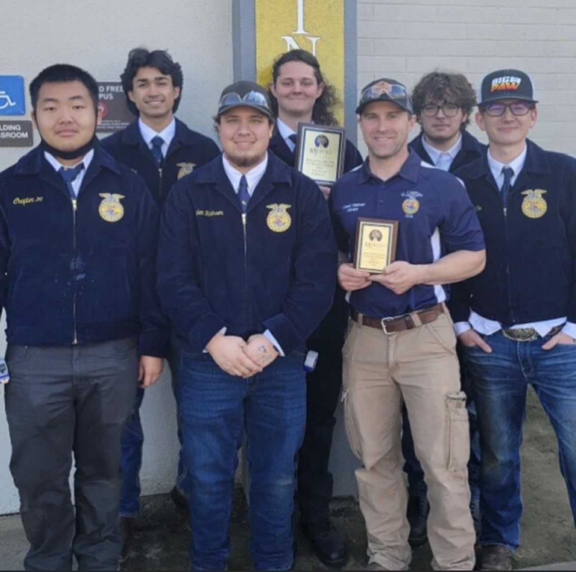 Awesome job to our Welding Team yesterday at their first competition of the year! The team won 4th overall and Hunter Gibson was 2nd high individual!! Way to go Dylan, Josh, John, Nick, Brandon, Hunter, and Mr. Fishman! Thank you <a href="/mc_agriculture/">MC-AG</a> for hosting! #ecgauchos #caffa