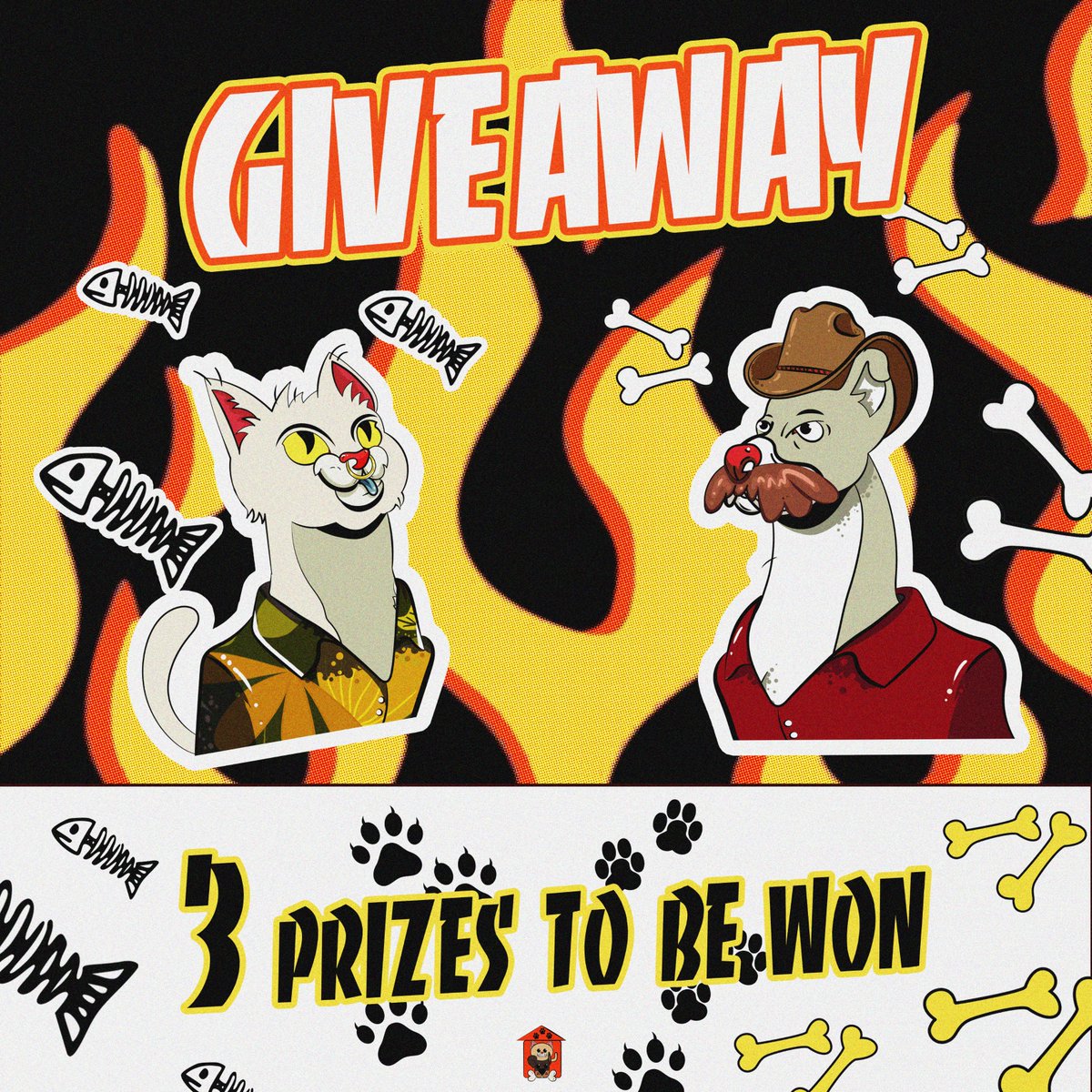 🙏We are 300 on Twitter🙏
🎁We're launchin' a special Giveaway!
🏆3 winners: 1st NFT 2nd and 3rd 50k lkmex
✔Follow <a href="/ePetsHub/">ePetsHub</a> 
✔Like and RT
✔Join our TG: t.me/ePetsHub
✔Join our Discord: discord.gg/invite/6uEGEzt…
✔Tag some friends
⛔ENDs on 400 followers on Twitter