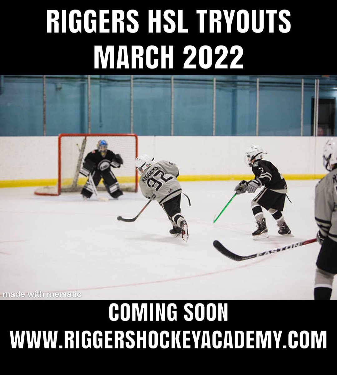 #riggershockeyacademy #hsl #hockeysuperleague