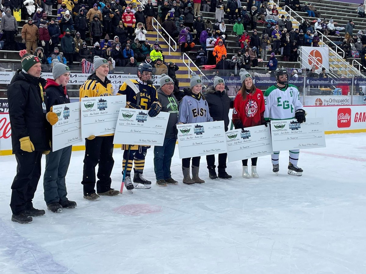 mehshockey's tweet photo. Lots to be proud of for #33 Anna Rader! Anna was voted the top performer of the week on @girlshockeyhub for her performance! 

She was also awarded the Shannon O’Hara Scholarship at #HDM22. We are so lucky so have such a great leader on and off the ice. Congrats Anna! https://t.co/ooN0e4JL2g
