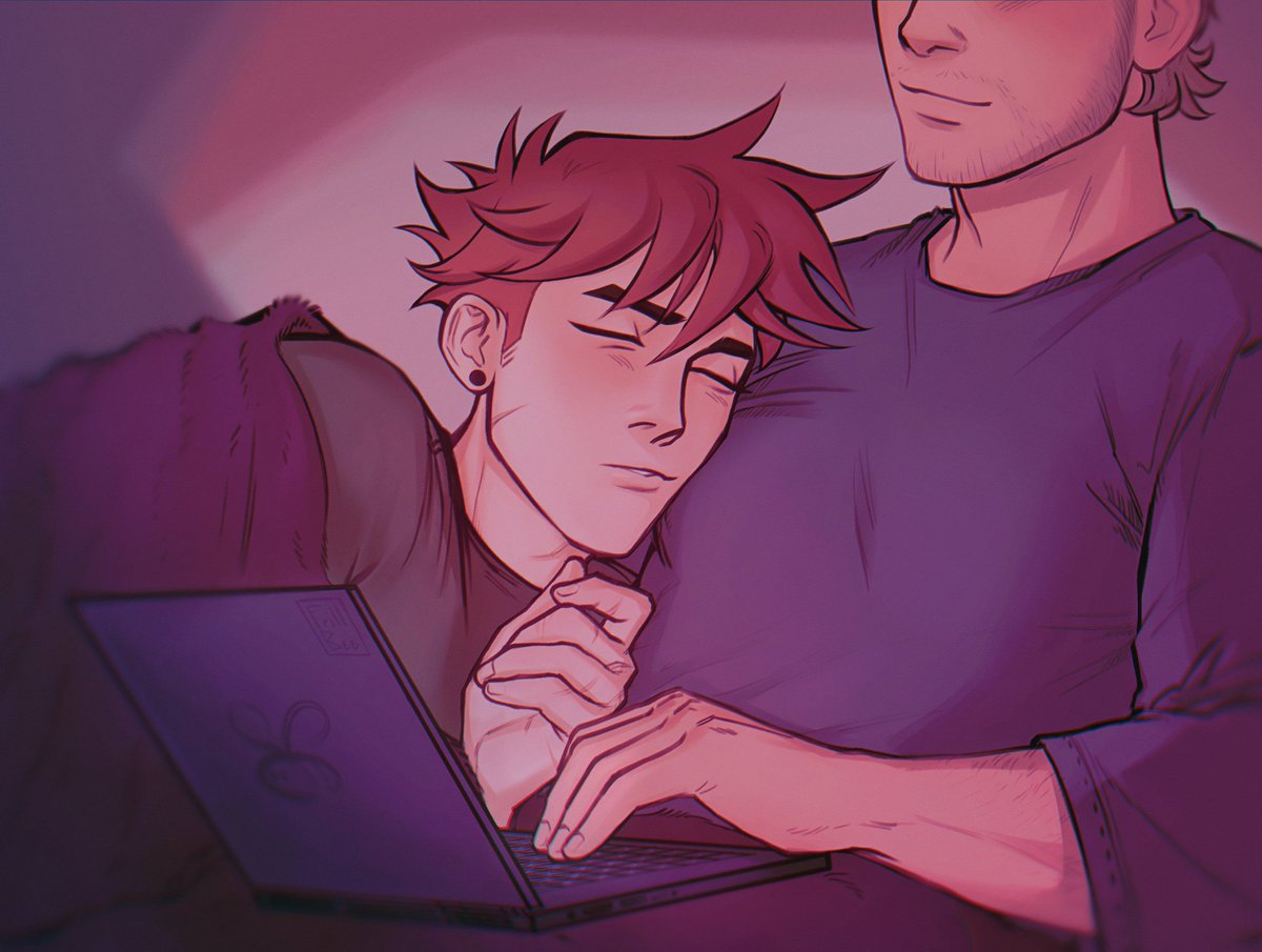 Frillbee's tweet photo. Snuggle babies 🥺🥺
#ocart #originalcharacter #digitalart #ocartist https://t.co/jaUJwk3uNY