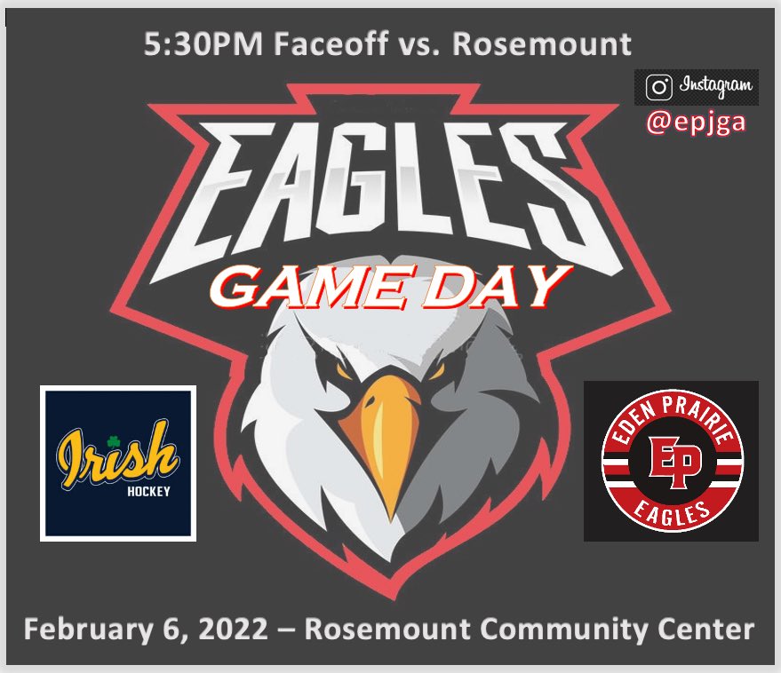 Packin’ the bus and headin’ out on the road again…this time down to <a href="/RosemountJrGold/">Rosemount JGA</a> to clap politely for their Seniors…then do our best to ruin their Sr. Night with a W. 🤫