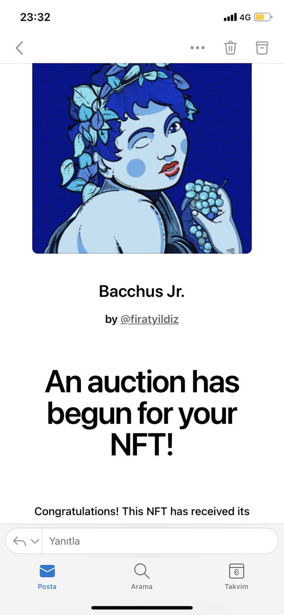emrefiratyildiz's tweet photo. I am so exited! @RDToTheMoon place a bid for my precious Bacchus Jr. Thank you so much🤘👊🏻🙏🏻 https://t.co/706JCXo6Hk