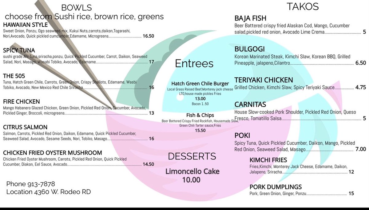 Come and eat open till 5