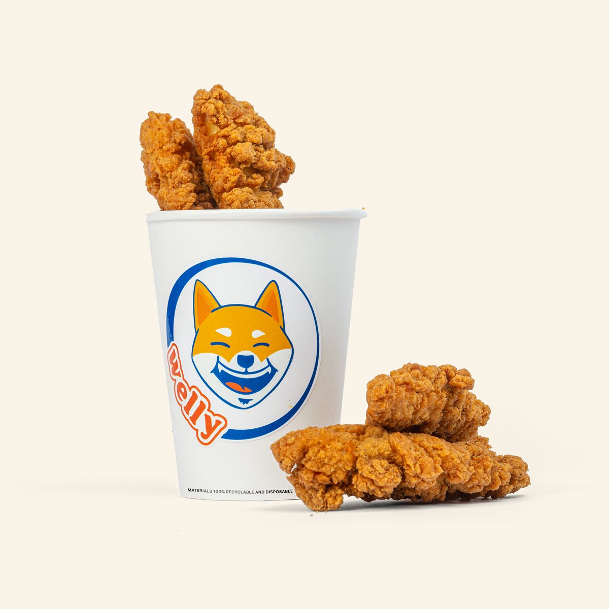 Welly Tendies!
Well deserved, Welly deserved!

Eat it soon with us anywhere you are.
#SHIBARMY #WellyFriends