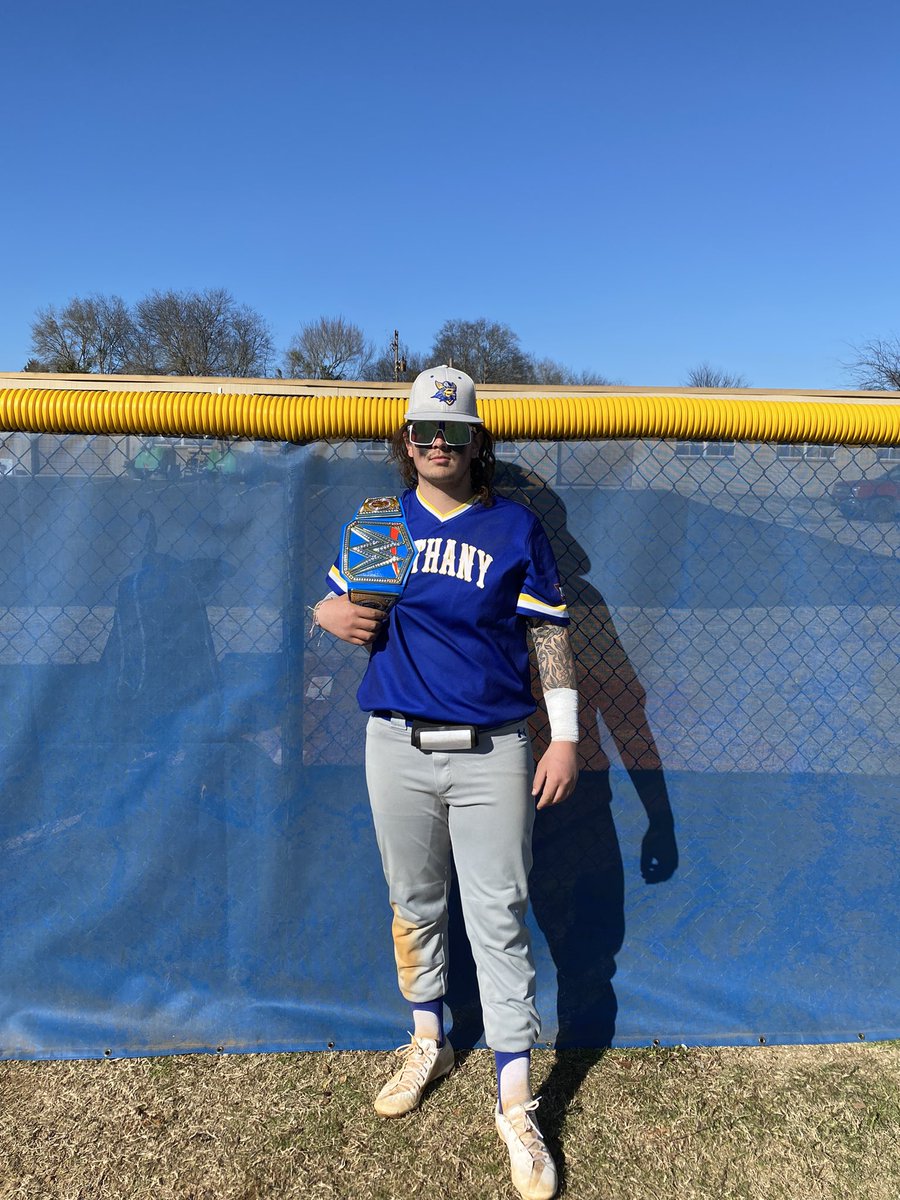 SwedesBaseball's tweet photo. Player of the Game: Randy Good!! He went 2-4 with the go ahead triple and 3 RBIs https://t.co/IeUbSf6BEN