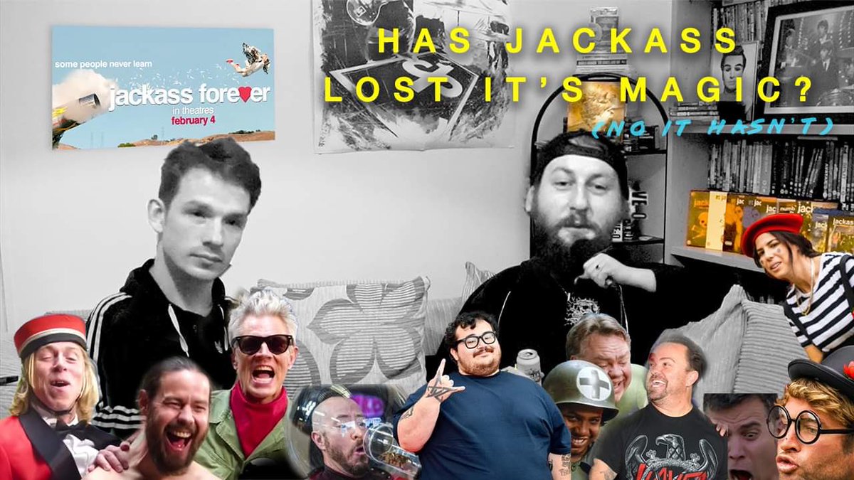 Have the <a href="/jackassworld/">jackass</a> crew still got it 10 years after their last debauched and painful offering? 

Find out on our <a href="/YouTube/">YouTube</a> channel, link in the bio!

#jackass #jackassforever