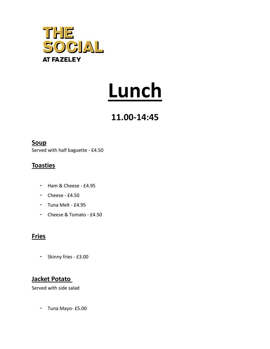 Fazeley Social tweet media