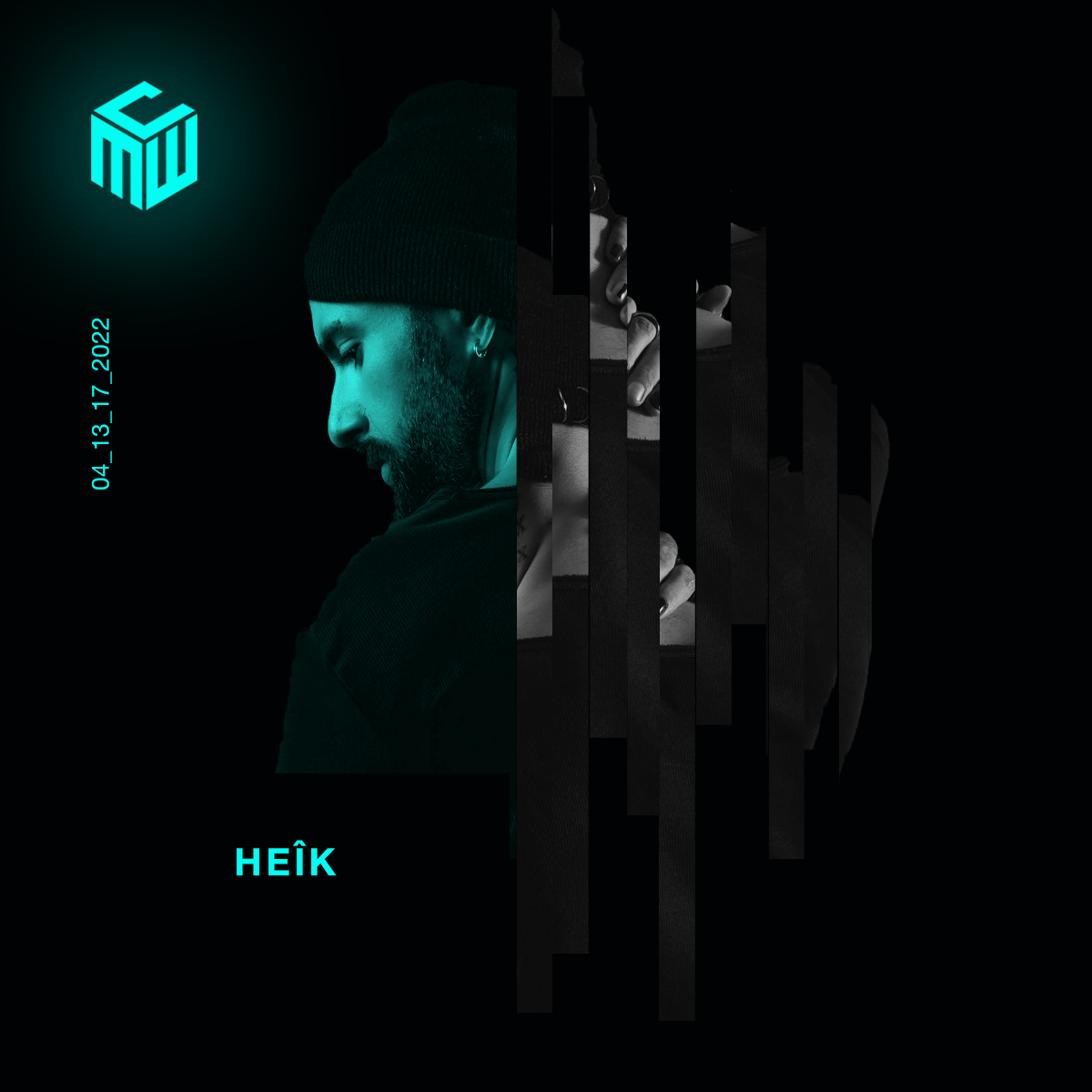 cancunmusicweek's tweet photo. We are happy to welcome Heîk to the CMW - 2022 💣 

Heîk is a Latin American artist and producer who has innovative proposals to position himself in the underground melodic techno industry.

13-17 April 2022
Get your passes here ⏩ https://t.co/MTW0XCR39x https://t.co/oBA45c6ssu