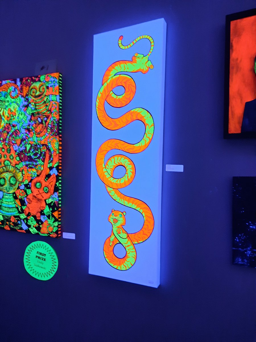 Another great <a href="/DayGloColorCorp/">DayGlo Color Corp</a> art show at <a href="/WaterlooArts/">Waterloo Arts</a>