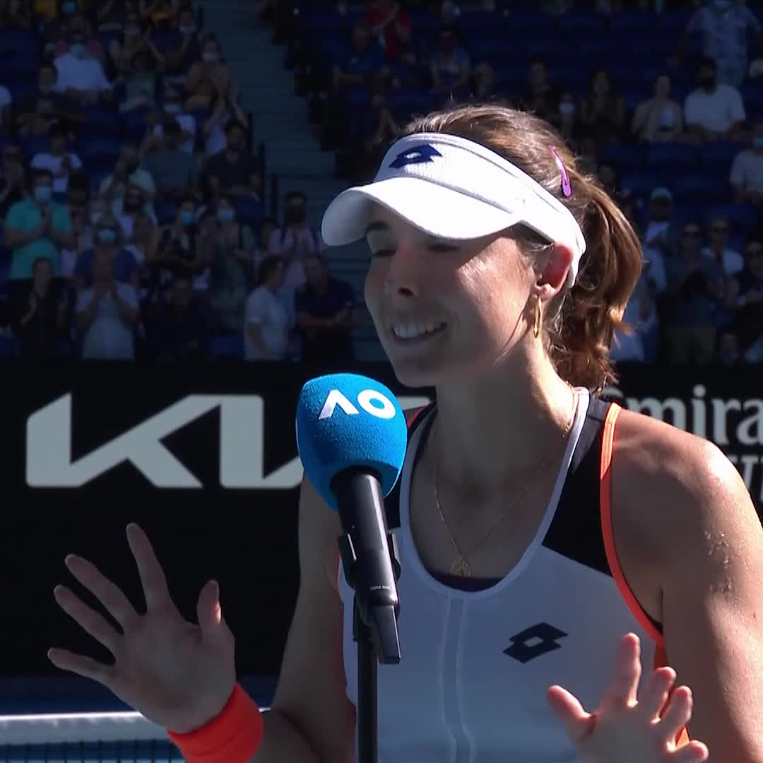 AusOpen on Twitter "Not a dry eye in the house 😭 Alizé