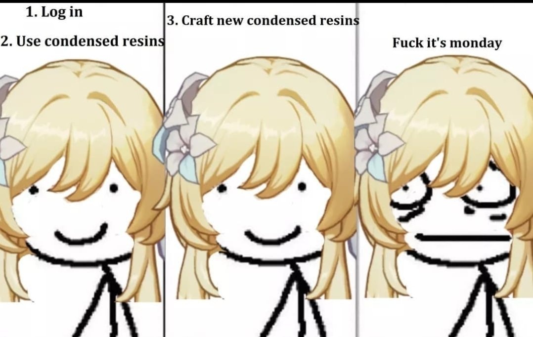 GenshinMemes's tweet photo. Oh no... https://t.co/544IK9tqpf