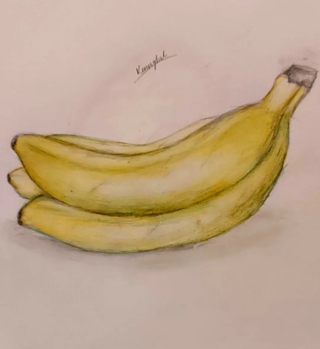 banana – Honey's Pencil Art