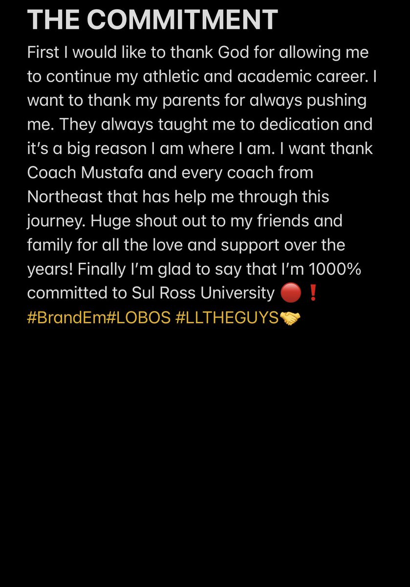 babyspeed22's tweet photo. 1000% COMMITTED🙏🏾 @SRSUFootball @CoachBraimer @FlxAtx @CoachJohnASmith @ReaganFootball1 @NortheastECHS https://t.co/qIlkYFqWHT