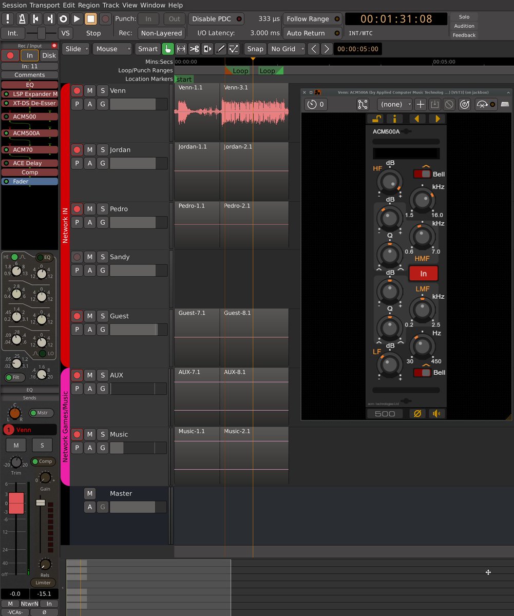 VennStone's tweet photo. ACM released a new console channel equalizer VST for #Linux. Neat. 

https://t.co/GVMkb8b9A5 https://t.co/emiQbmGAH3