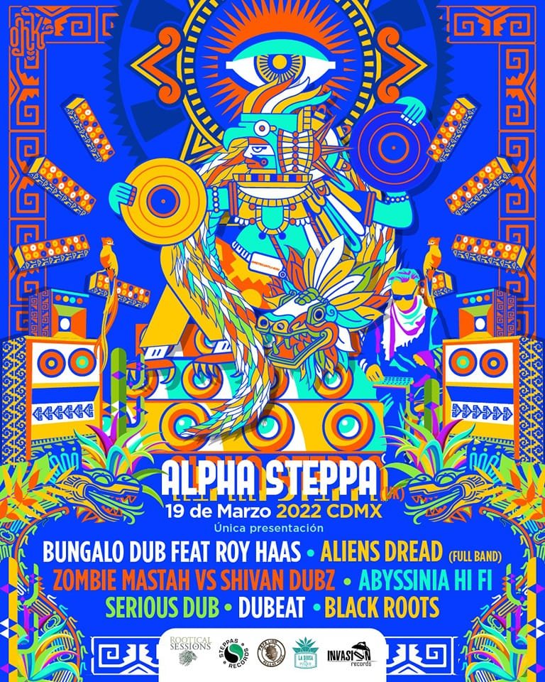 Próximo 19 de marzo <a href="/rooticalvibes/">Rootical Sessions</a> presenta <a href="/alphasteppa/">Alpha Steppa</a>, única presentación en CDMX con <a href="/Bungalodub/">Bungalo Dub</a> ft Roy Haas, Alien's Dread, Abyssinia Hi Fi, Black Roots y más artistas invitados 🔥🔥🔥 #Dub #Steppa #CDMX