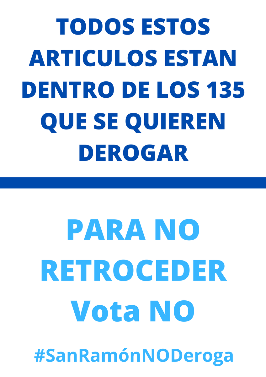 sanramonoderoga's tweet photo. #SanRamónNODeroga
#VotaNO
#CanelonesNODeroga
#UruguayNORetrocede https://t.co/YSu8nK1Cjz