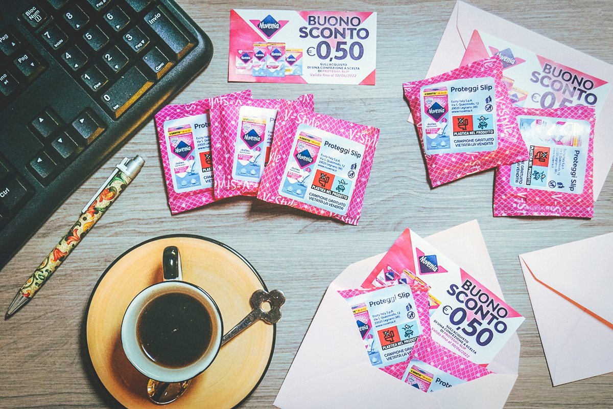 Una pausa con un caffé e preparo le bustine con gli ultimi campioncini da distribuire di Nuvenia. I salvaslip sottilissimi, ultra assorbenti e traspiranti per il massimo del comfort.
#igieneintimanuvenia #nuvenia #nuveniaitalia #trnd #salvaslip #giftedByNuvenia