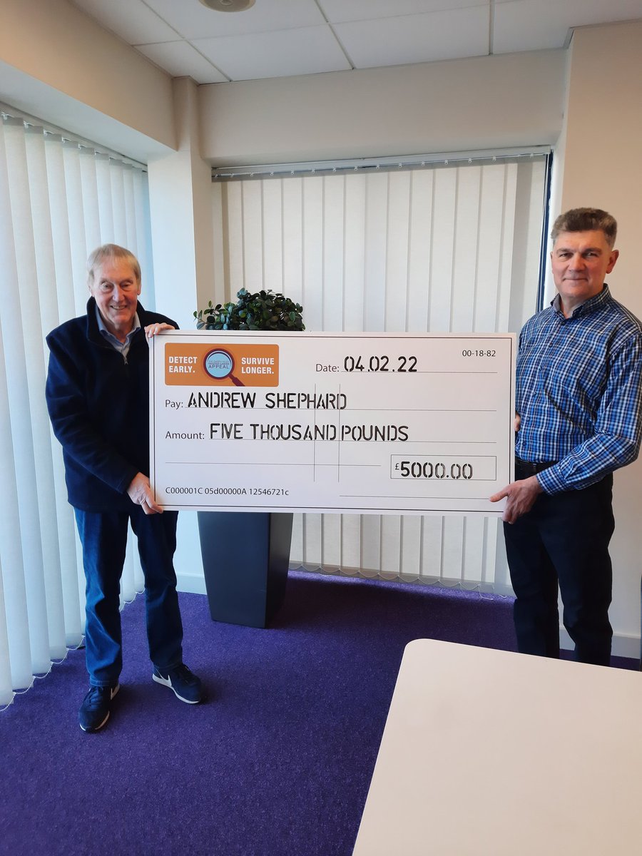 BKPCAppeal's tweet photo. π₯³WINNERπ₯³ a massive congratulations to Andrew Shephard who has won our winter Β£5,000 lottery draw π if you would like to be our next winner, sign up here https://t.co/LsfXXM1dDK
#detectearlysurvivelonger
#startplayingstartsavinglivesstartwinningl https://t.co/NDBtqM25hM