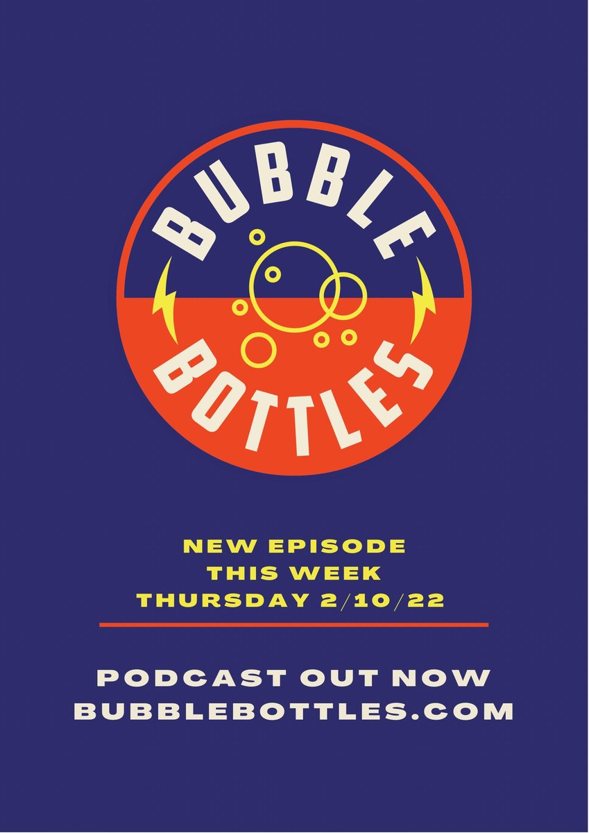 BubbleBottles99's tweet photo. I cannot keep my own secrets.
This week's episode is a #DoubleFeature with our partner podcast, @OneHitHistory.
Releasing it early for our supporters on Patreon.
#OneHitHistory #BubbleBottles #Podcast
https://t.co/4dvMYc7zRC https://t.co/HgE5CDC8k2