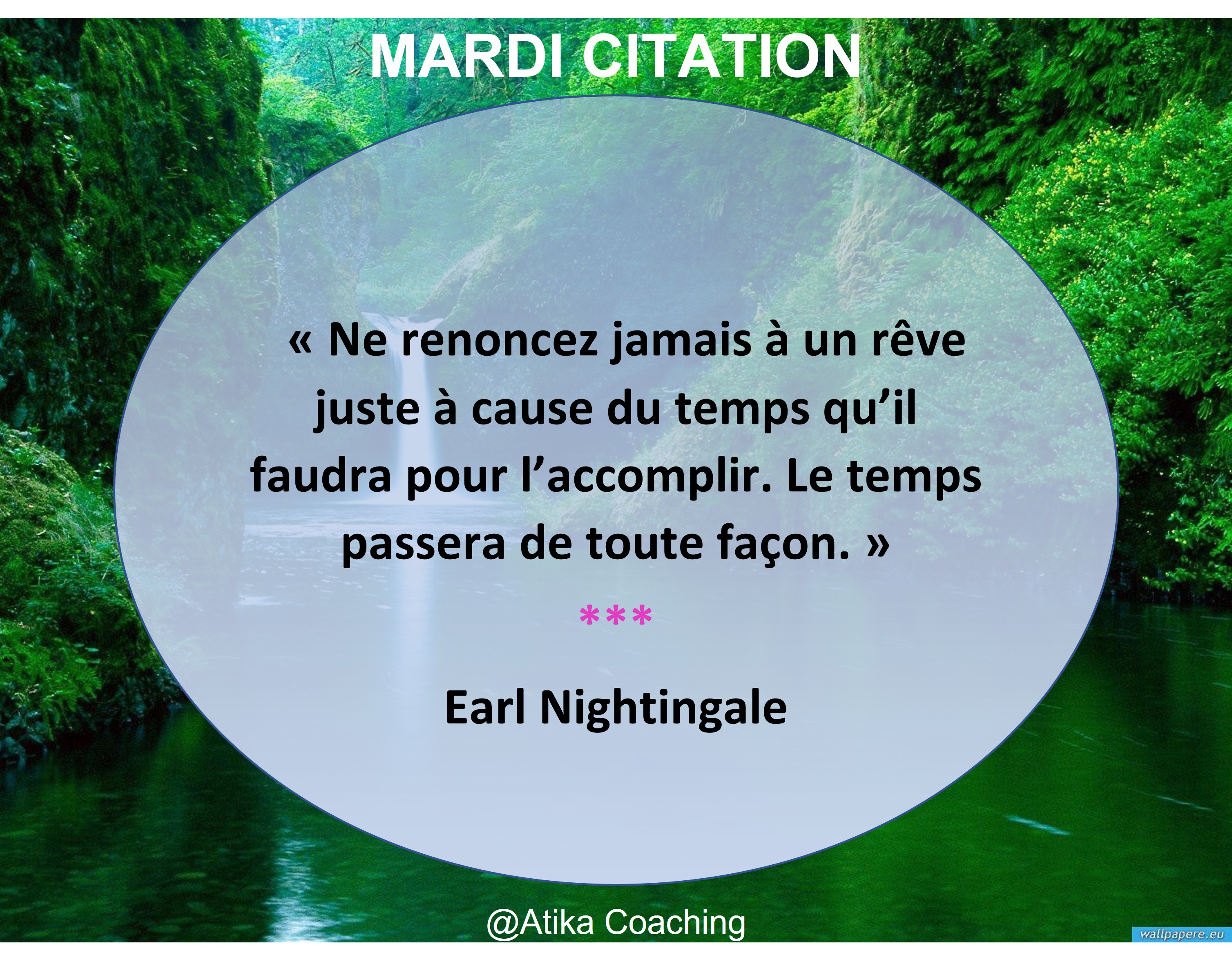 Ati Citation N Oublions Jamais Nos Reves Et N Ecoutons Pas Ceux Qui Nous Conseillent Pour Notre Bien D Y Renoncer Cela Cree Tellement De Frustrations D Aigreur De Defaitisme Qui Assombrissent Notre Vie