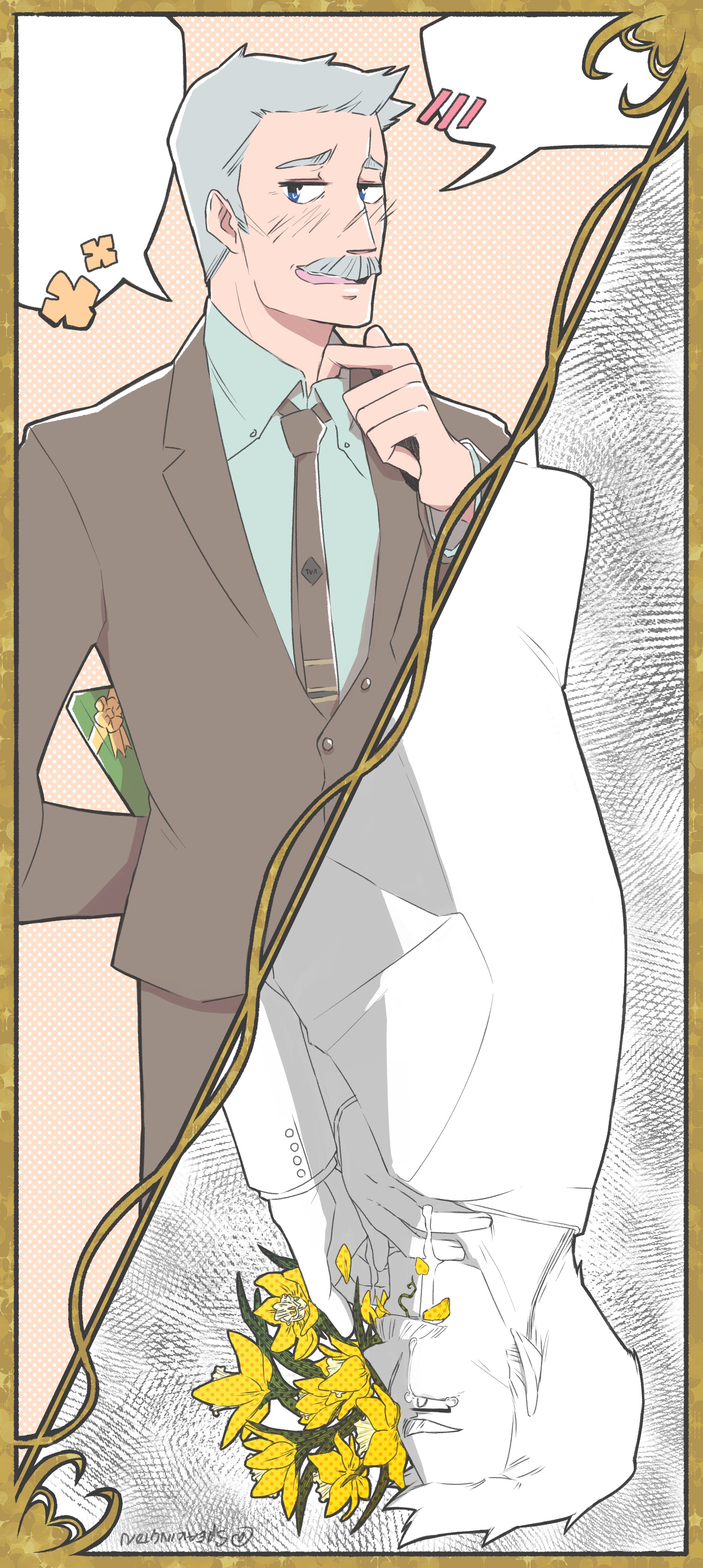 Speakz🌂🎩🏹📗🚲♩є(・◇・｡)э on X: "-🥀💝- The duality of shipping: Fluff vs  Hanahaki huehueheuehuehuehe -- My contribution to Valentines (early) and  also checking hanahaki off my art bucket list #fandral #dashingfrost  #mobius #lokius #tonystark #