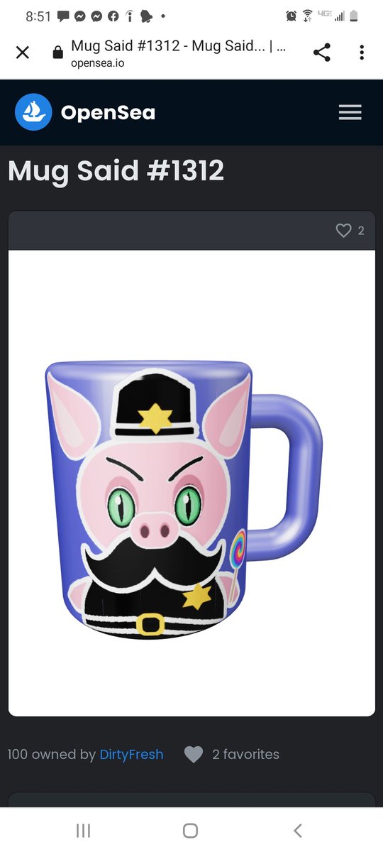 #NFTGiveaway 🚀

🏆Win this 3D Piggy mug🍺

x5 3-D Mugs from my 'Mug Said' collection on Opensea.

Rules:

1) RT &amp; drop your wallet address

2) Follow <a href="/Mugsaid/">'Mug Said' NFT</a> on Twitter

3) ❤️ your favorite 3D Mug👇 opensea.io/collection/mug…

🏆Winner announced 02/10

#NFTCommunity