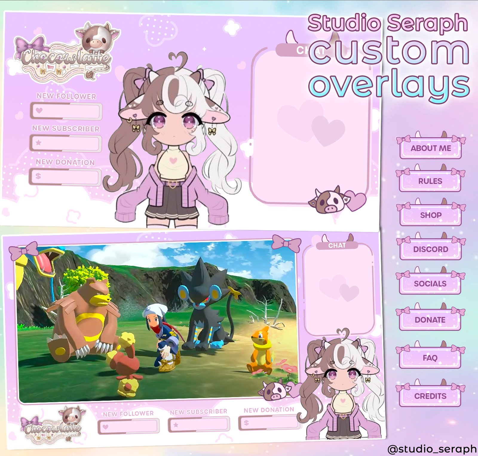 Studio Seraph | VTuber Overlays & Logo Comms Open! on Twitter: Studio Seraph | VTuber Overlays & Logo Comms Open! on Twitter: