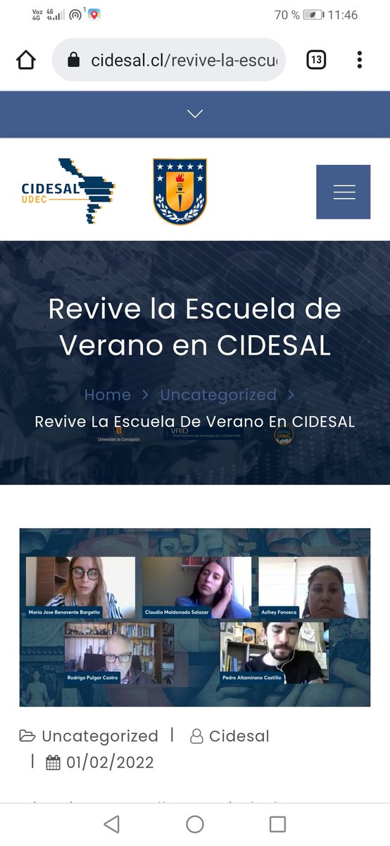 cidesal udec tweet media