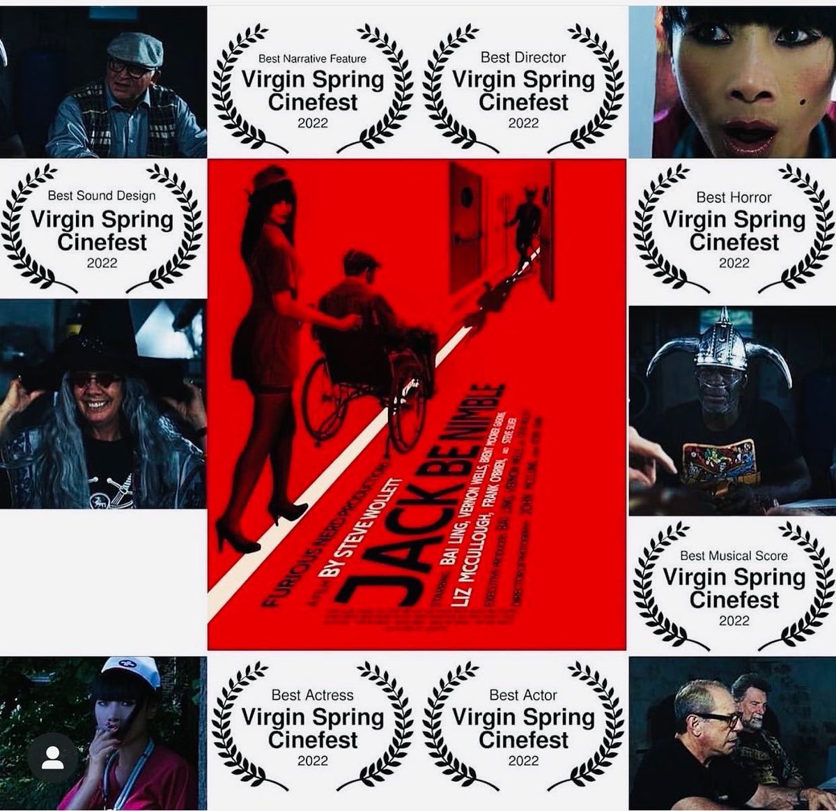 RealBaiLing's tweet photo. Just goup after a long night #filming gotvery #goodnews Ijust won #outstandingachievementaward at #vscinefest formy #performance in #movie #jackbenimble ๐๐๐ฌso happy and https://t.co/cBoRz6nGun check the movie https://t.co/8VEzXgKRJT #bailingmovie #็ฝ็ต #็ฝ็ต็ตๅฝฑ #BestActress https://t.co/mn1AWYhqFc