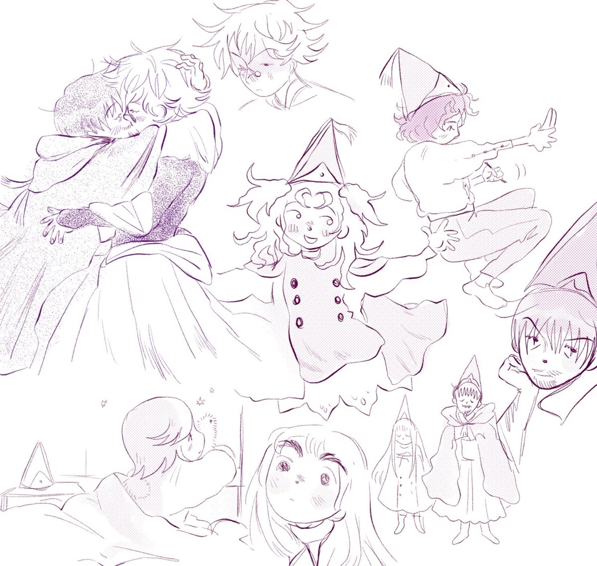 witches with the hats